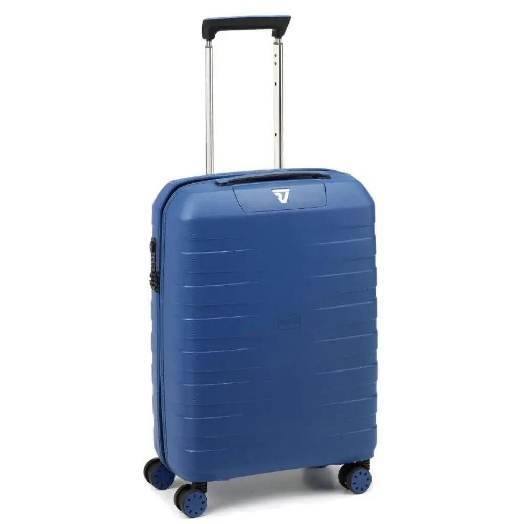 Roncato Box Sport 2.0 Carry On 55cm Lightweight 2.2Kg Suitcase - Navy