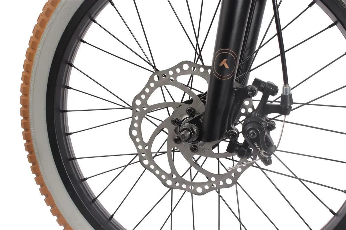 BMX aluminio BLACK JACK DISC AL negro 20” 10 kg 3/15