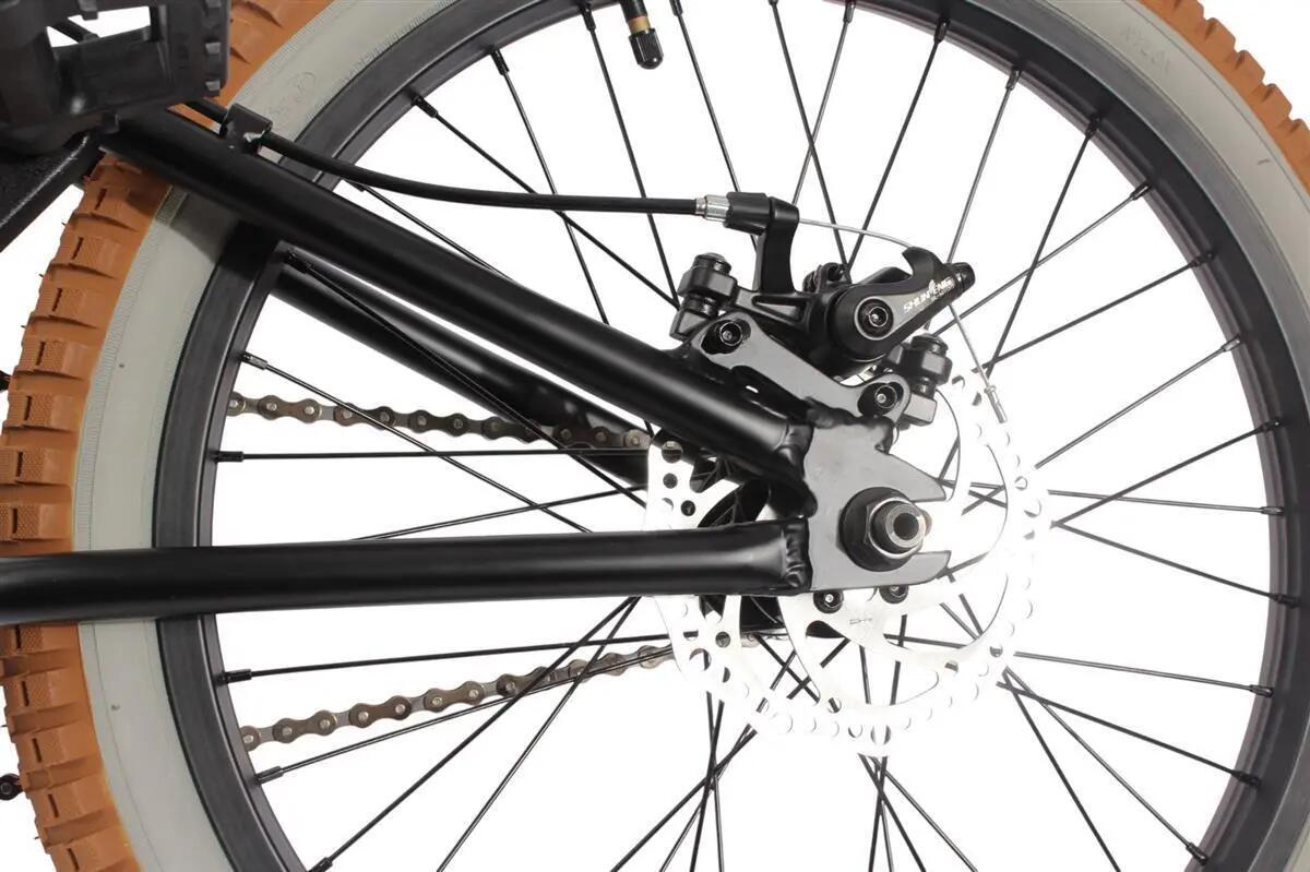 BMX aluminio BLACK JACK DISC AL negro 20” 10 kg 15/15