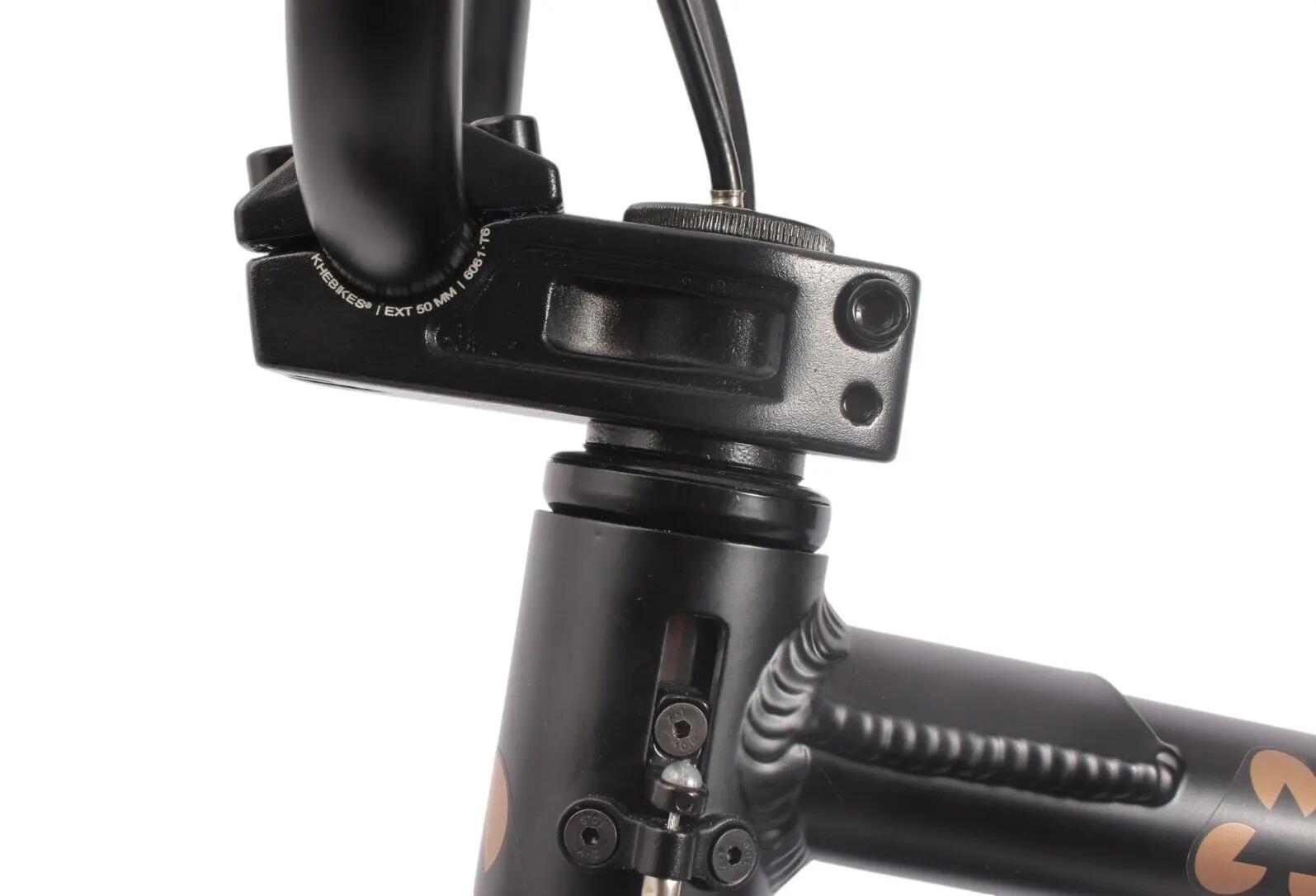 BMX aluminio BLACK JACK DISC AL negro 20” 10 kg 13/15