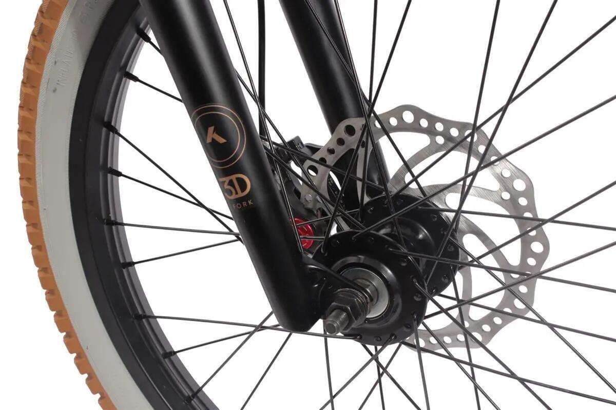 BMX aluminio BLACK JACK DISC AL negro 20” 10 kg 10/15