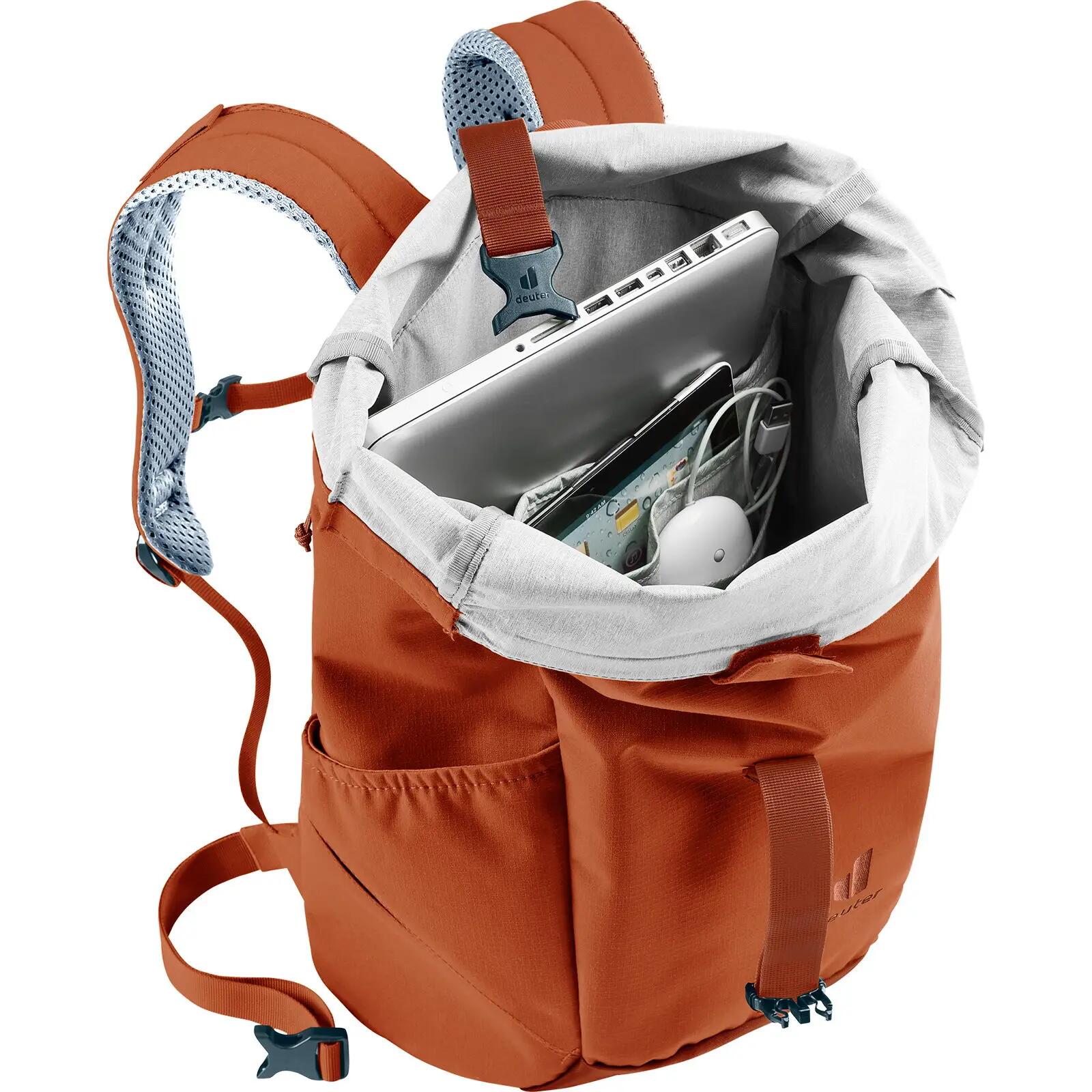 Unisex - büro - rucksack - komfortabel, belüftet - stepout 22 - copper-oak 7/7
