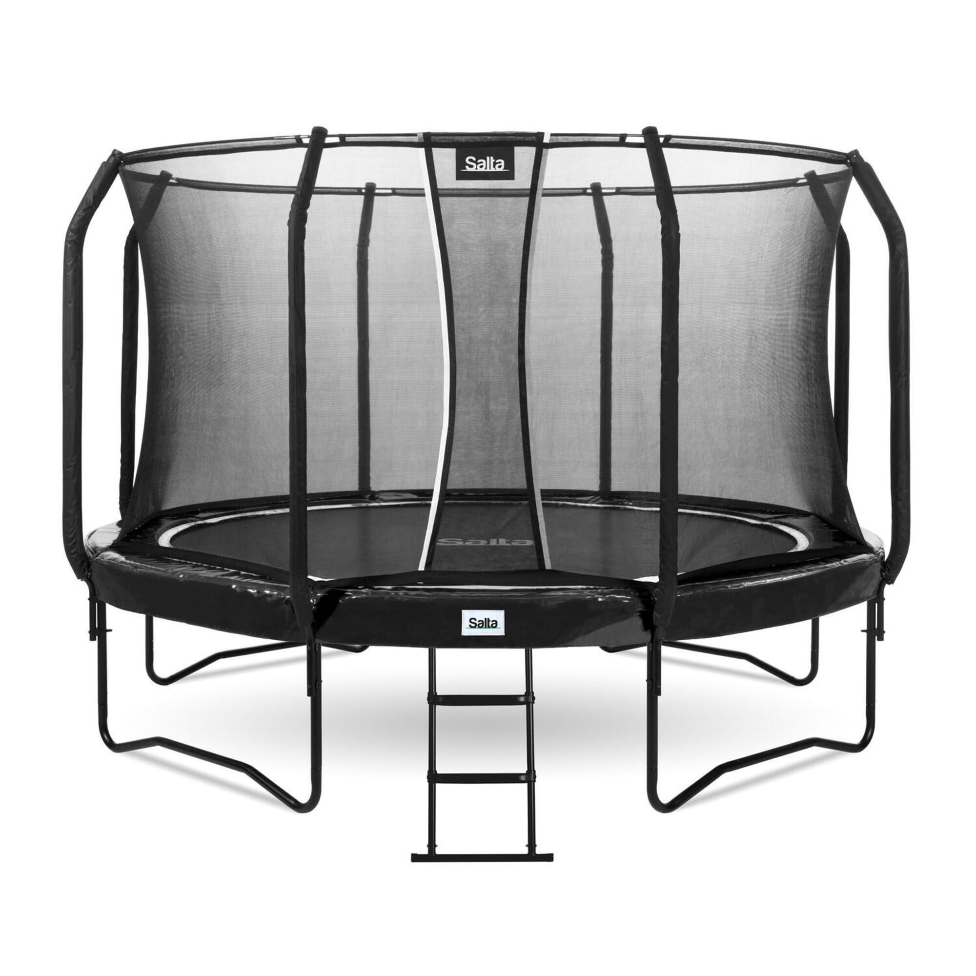 SALTA 12ft Salta Black Round First Class Edition Trampoline