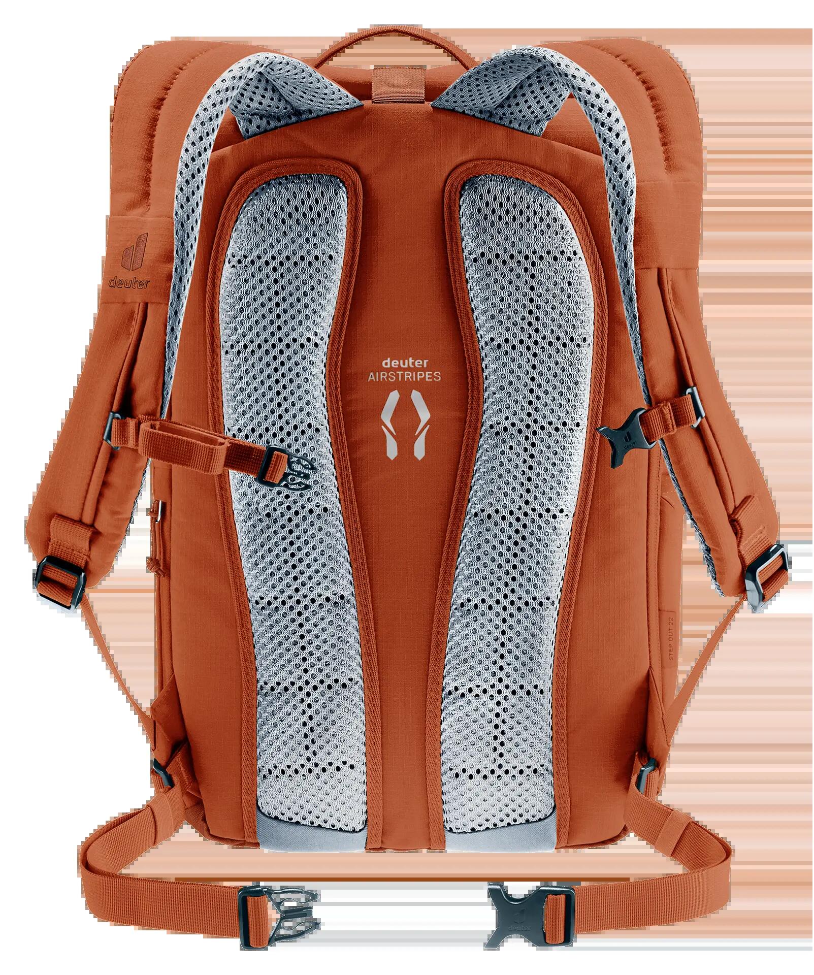 Unisex - büro - rucksack - komfortabel, belüftet - stepout 22 - copper-oak 2/7