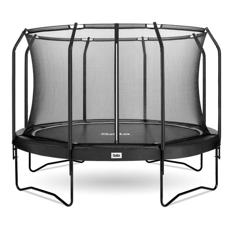 Trampoline - Premium Black Edition - 396 cm - Rond Noir