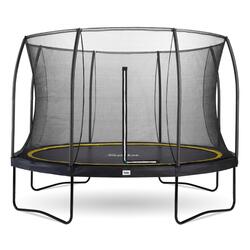 Trampoline - Édition Confort - 366 cm - Rond Noir