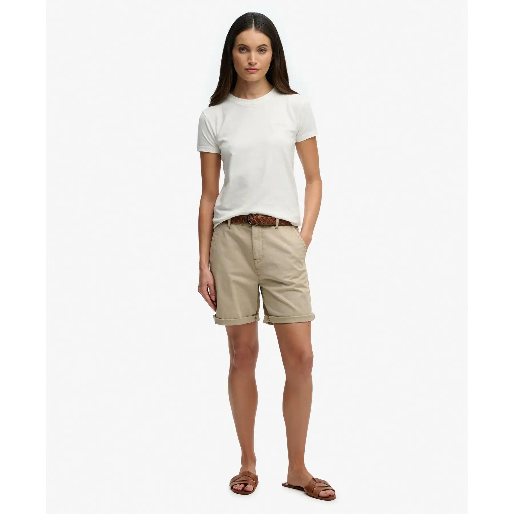 Pantalón corto mujer Superdry 3/7