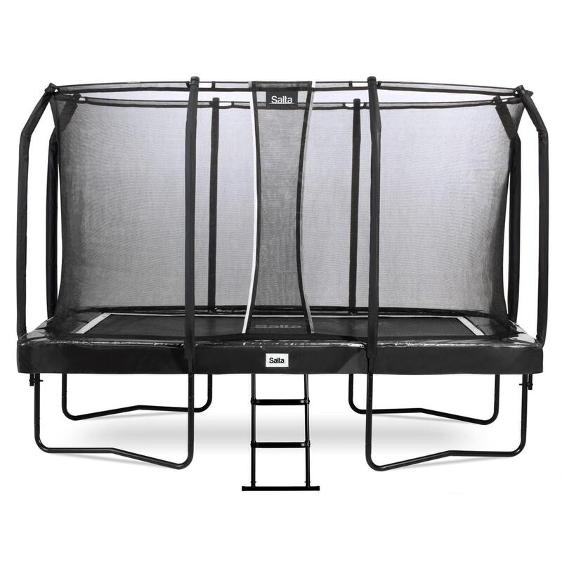 Trampolin - First Class - 366 x 214 cm - Rechteckig Schwarz