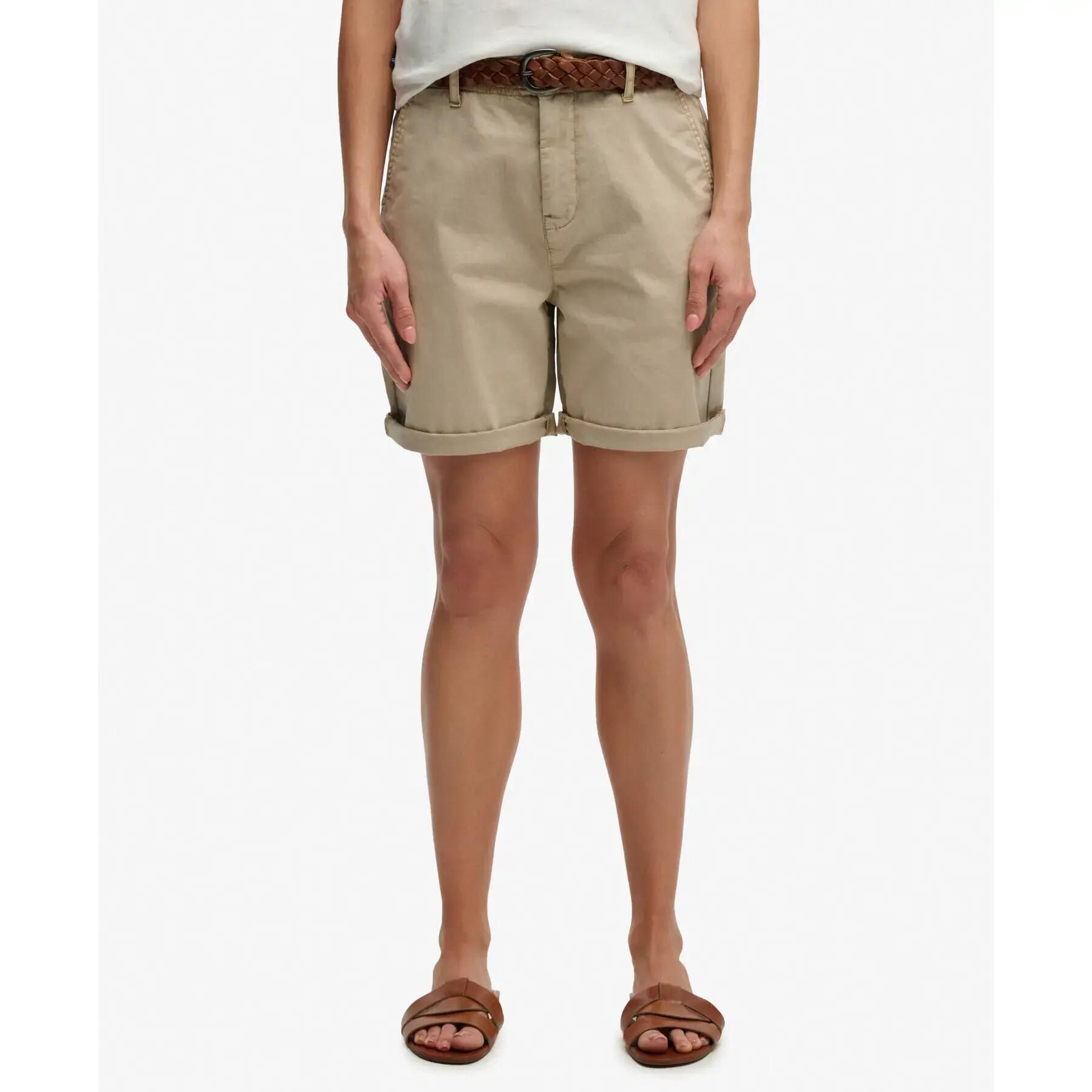 Pantalón corto mujer Superdry 2/7