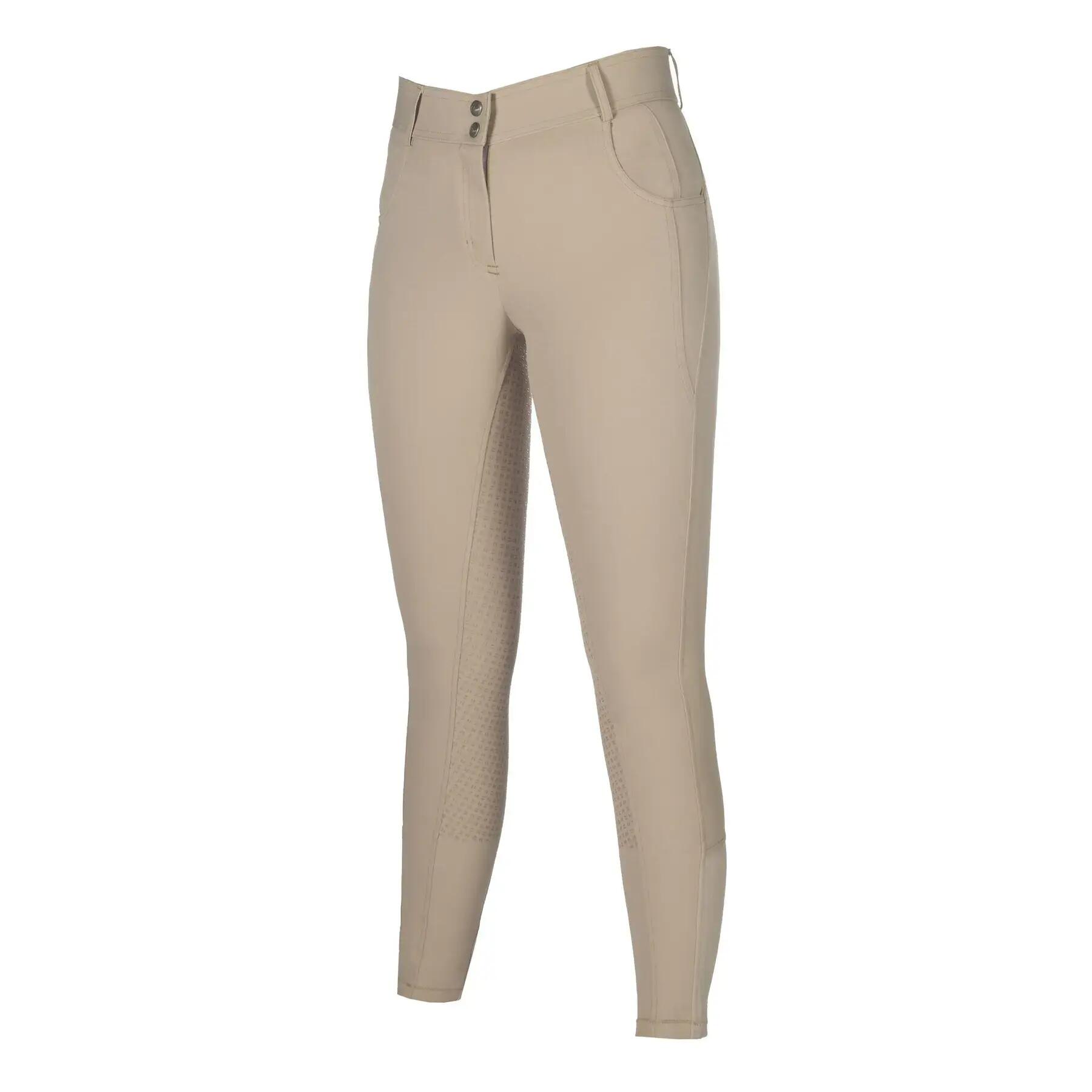 Pantalón de equitación Mid Grip infantil HKM Ari 2/3