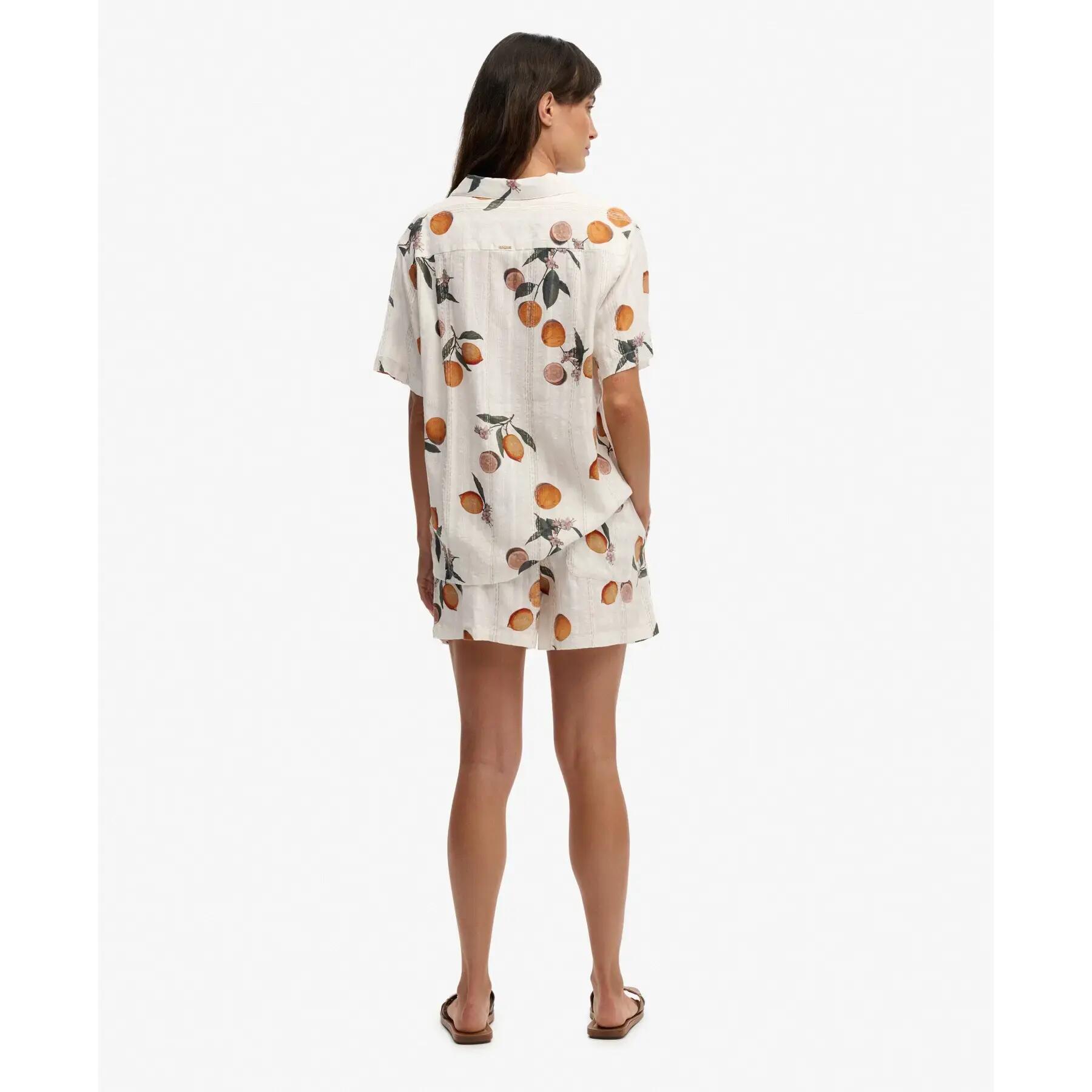 Calções de algodão estampados para mulher Superdry 5/7