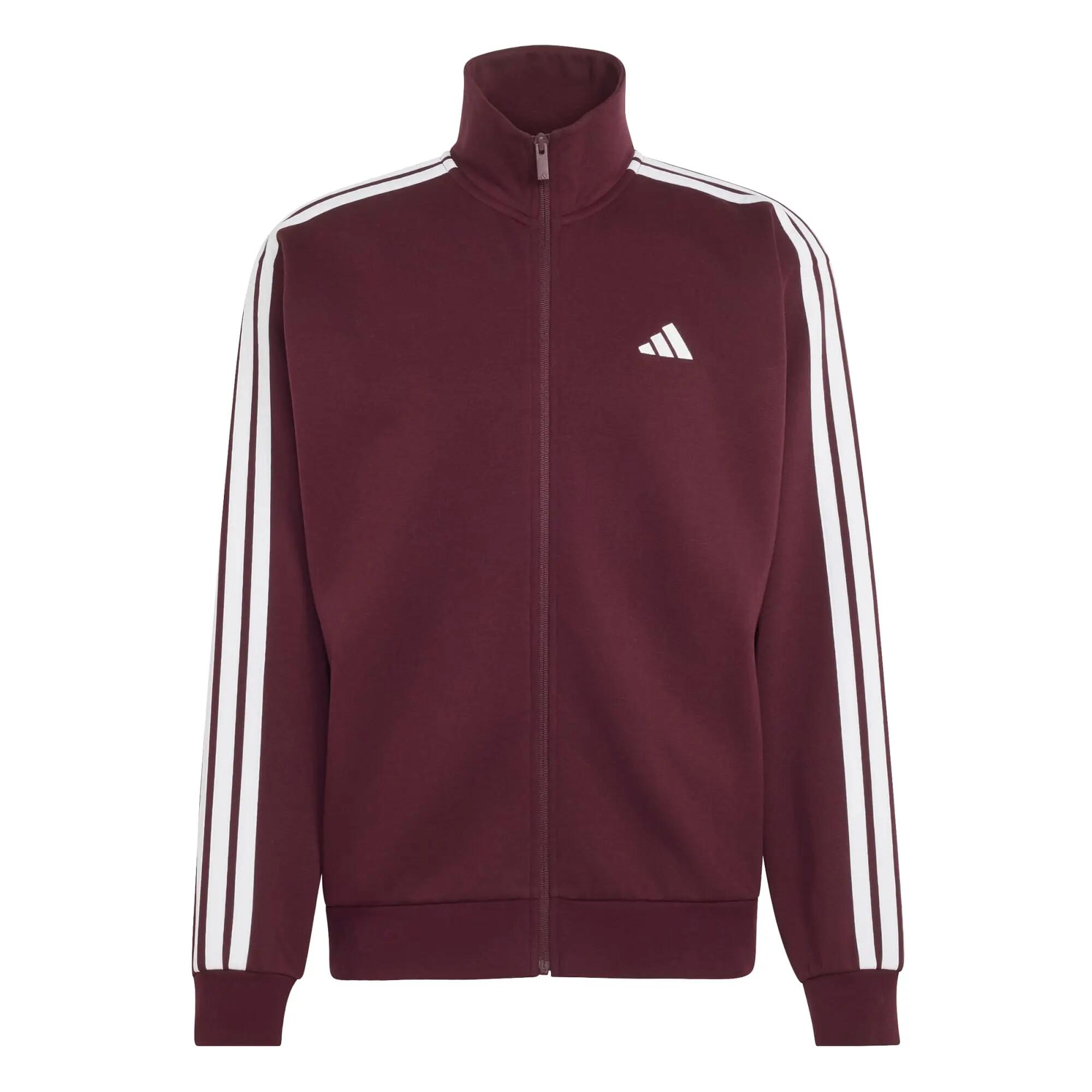 adidas Herren Trainingsanzug 3-Stripes Fleece Tracksuit 2/7