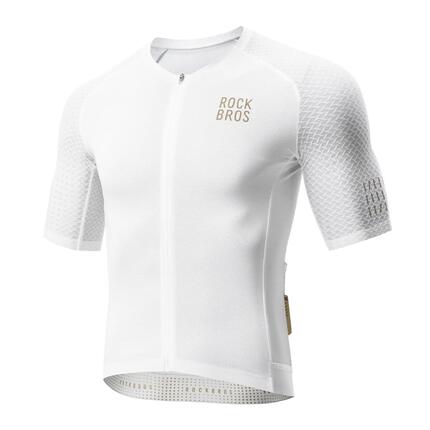 Radtrikot Kurzarm atmungsaktiv mit 3D-Mesh – leicht (115g) für Herren