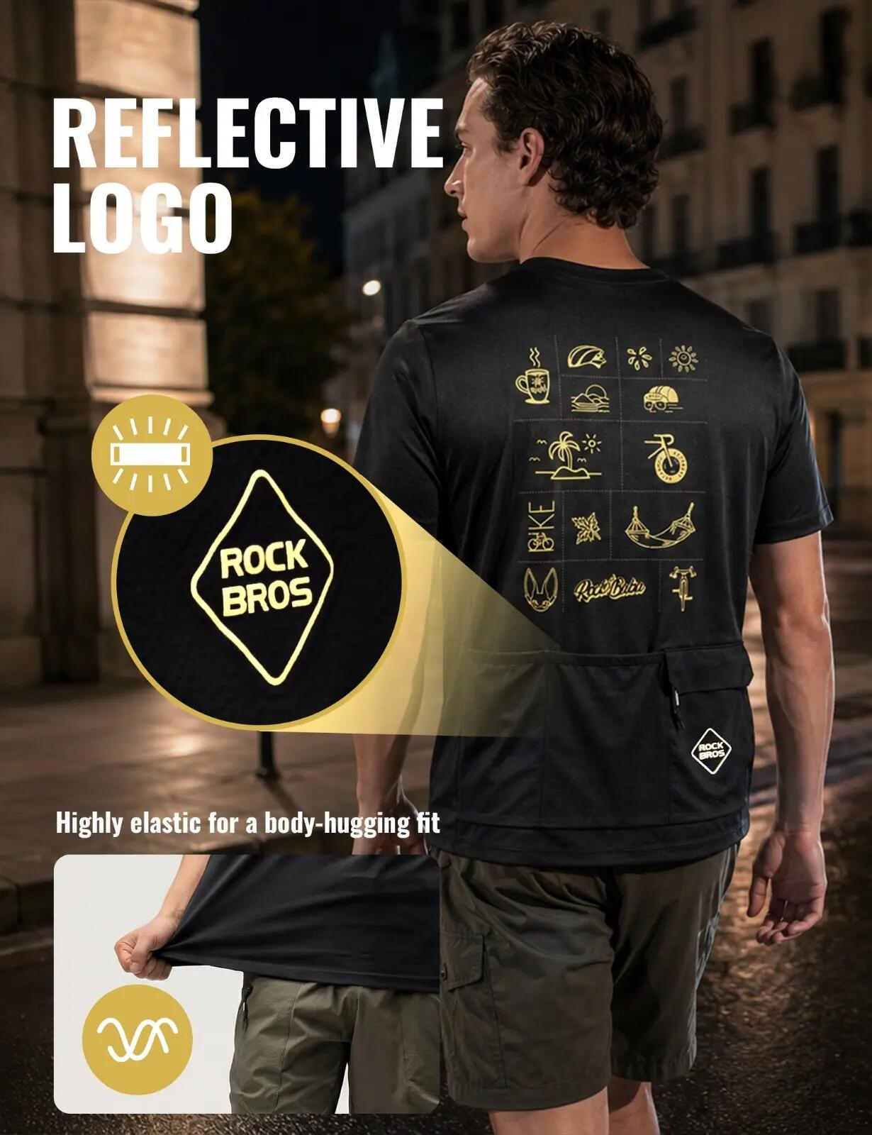 Kurzarm-Radtrikot UPF 50+ atmungsaktiv – leicht & vielseitig 5/6