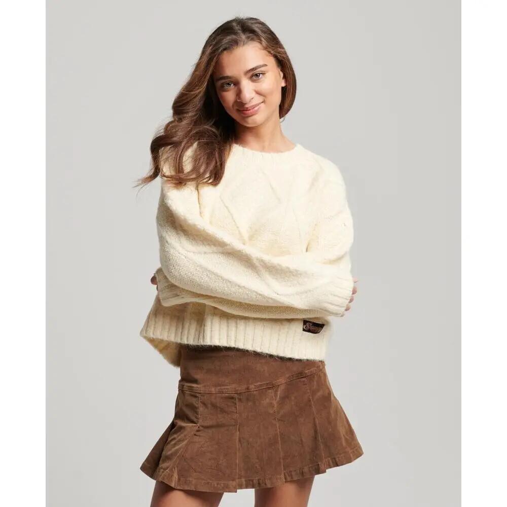 Pullover mit dickem Zopfmuster, Damen Superdry 2/6