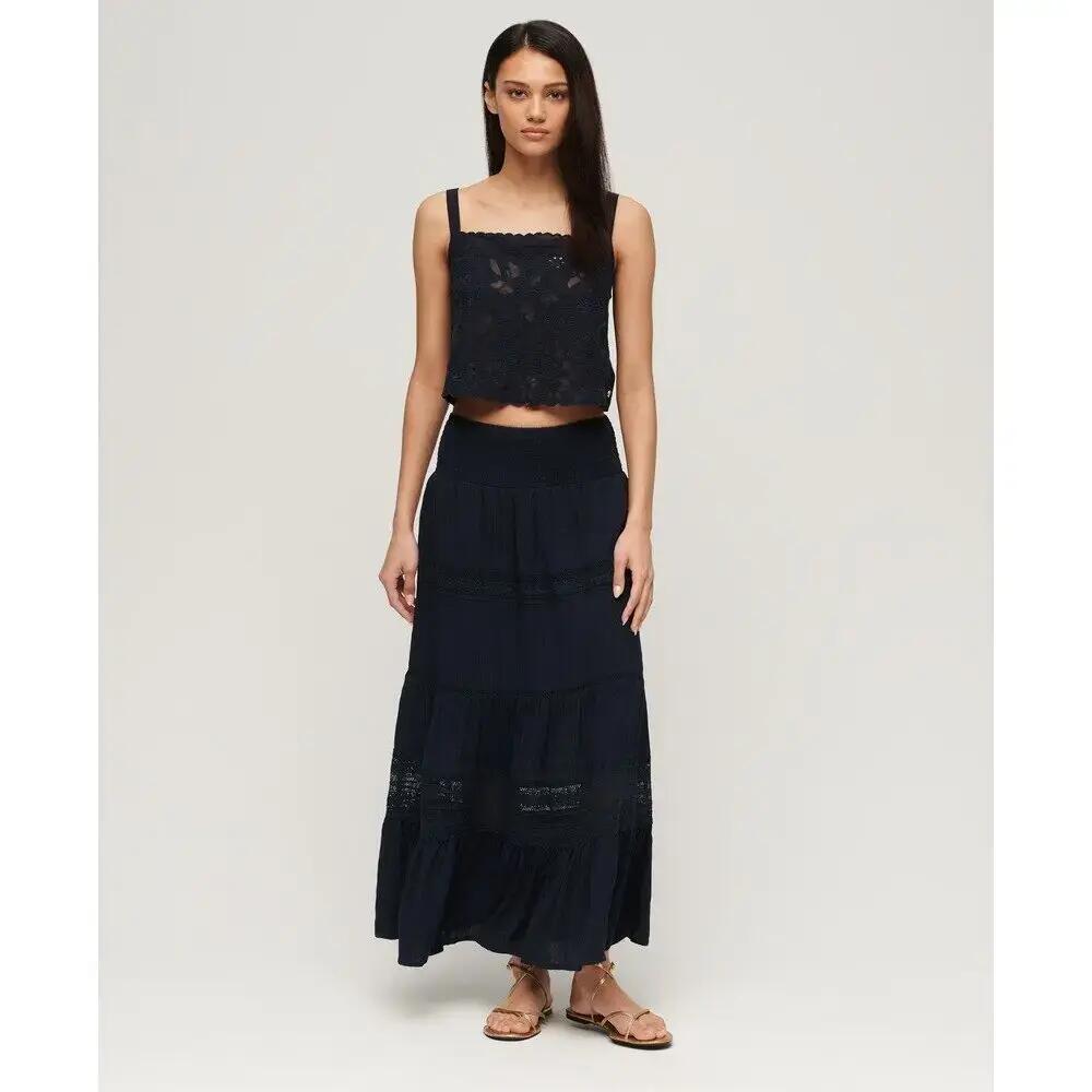 Saia comprida feminina Superdry Ibiza 2/7