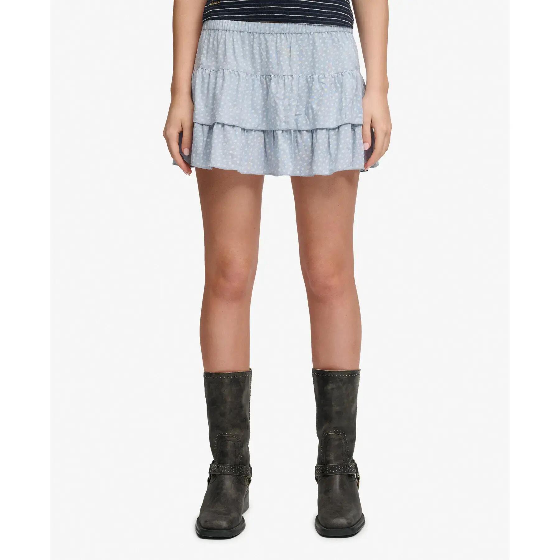 Mini-saia feminina Superdry 4/7