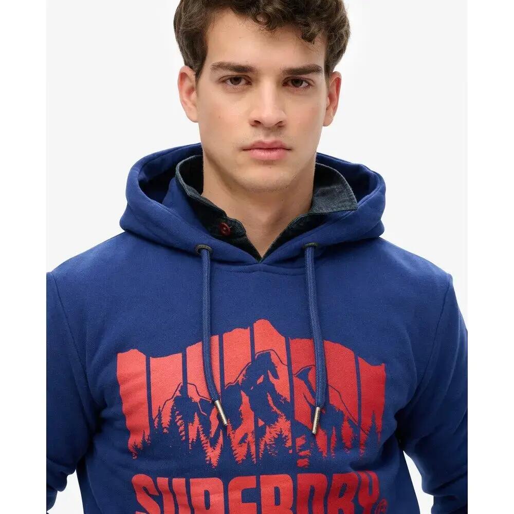 Felpa con cappuccio Superdry Mountain Rainbow 5/6