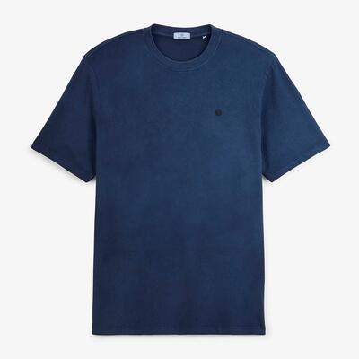 Théo t-shirt met korte mouwen van linnenmix