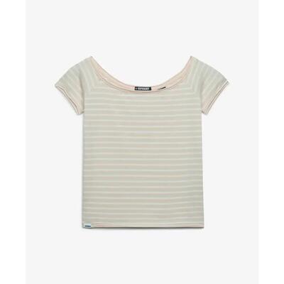 Bardot top t-shirt met blote schouders voor dames superdry