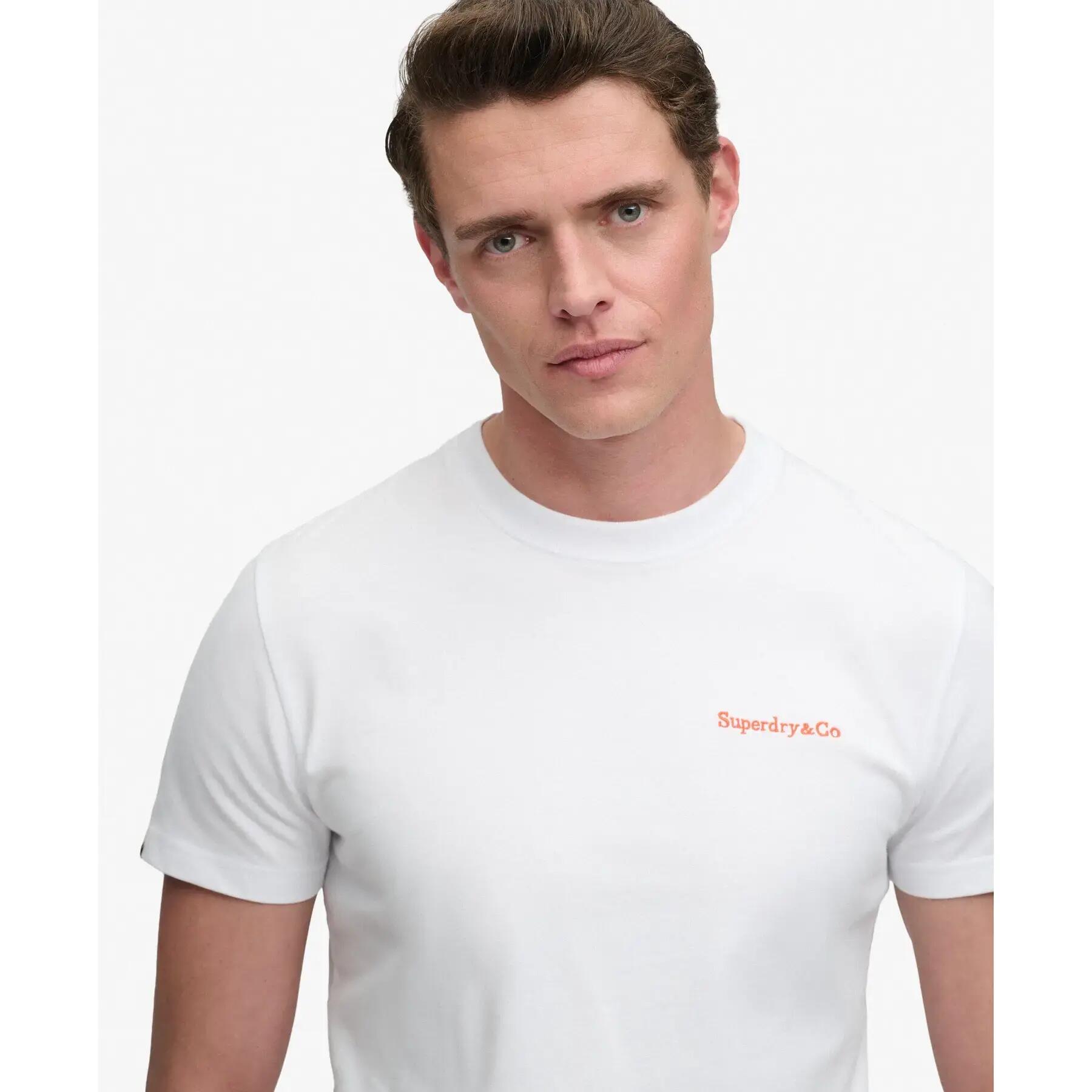 T-shirt com logótipo Superdry Essential Company 6/7