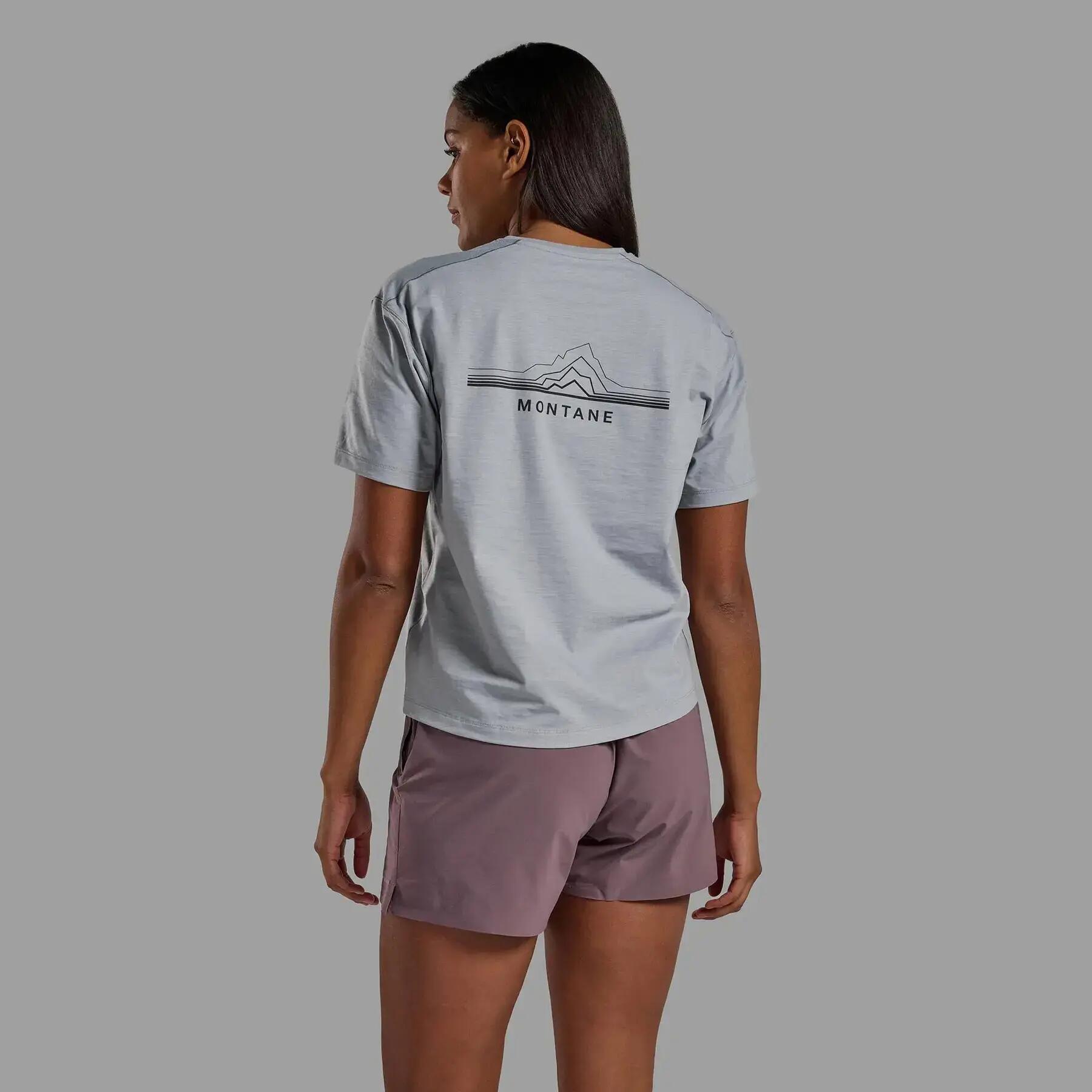 Dames-T-shirt Montane Alhena Mountain 25 5/7