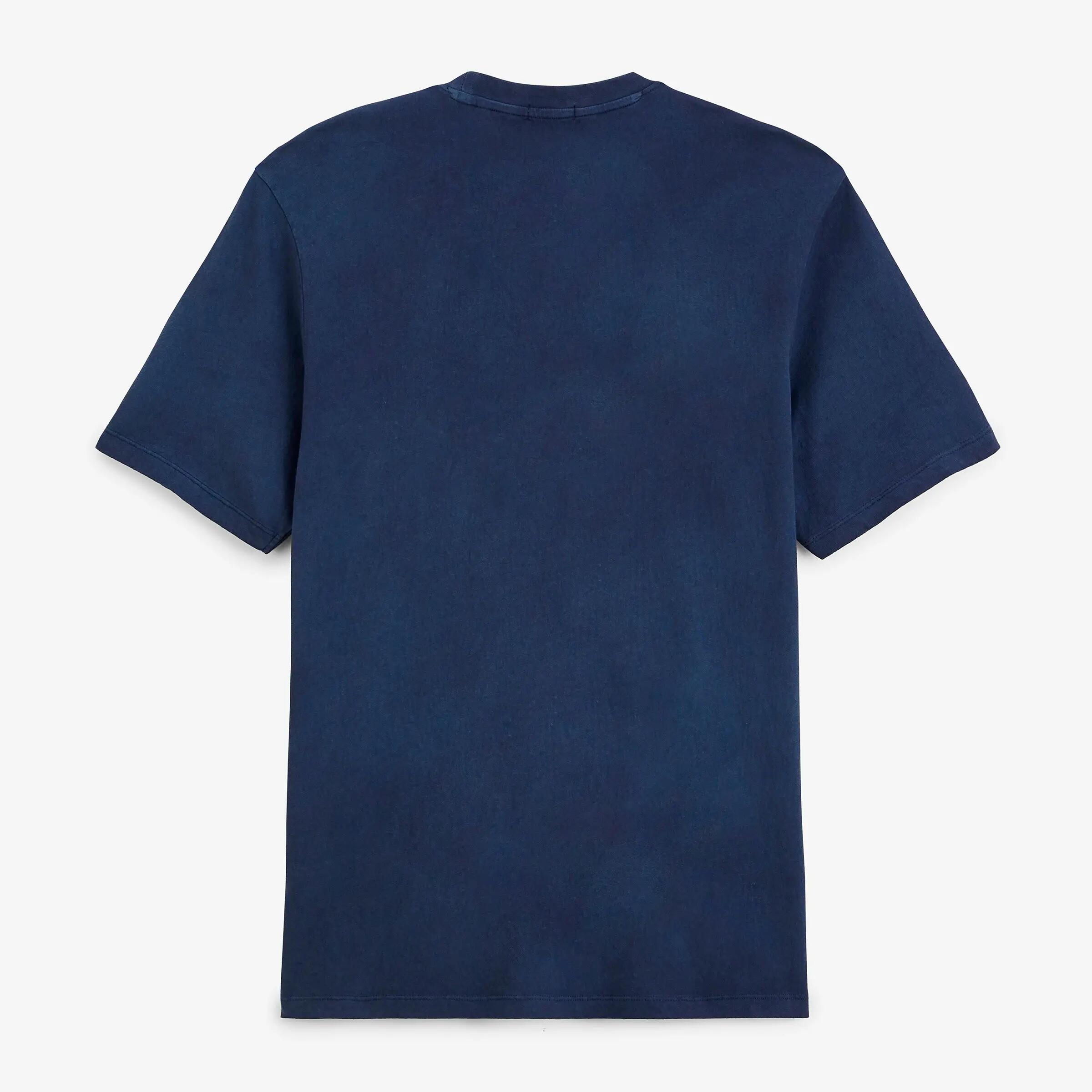 Camiseta de manga corta Théo de mezcla de lino 2/4