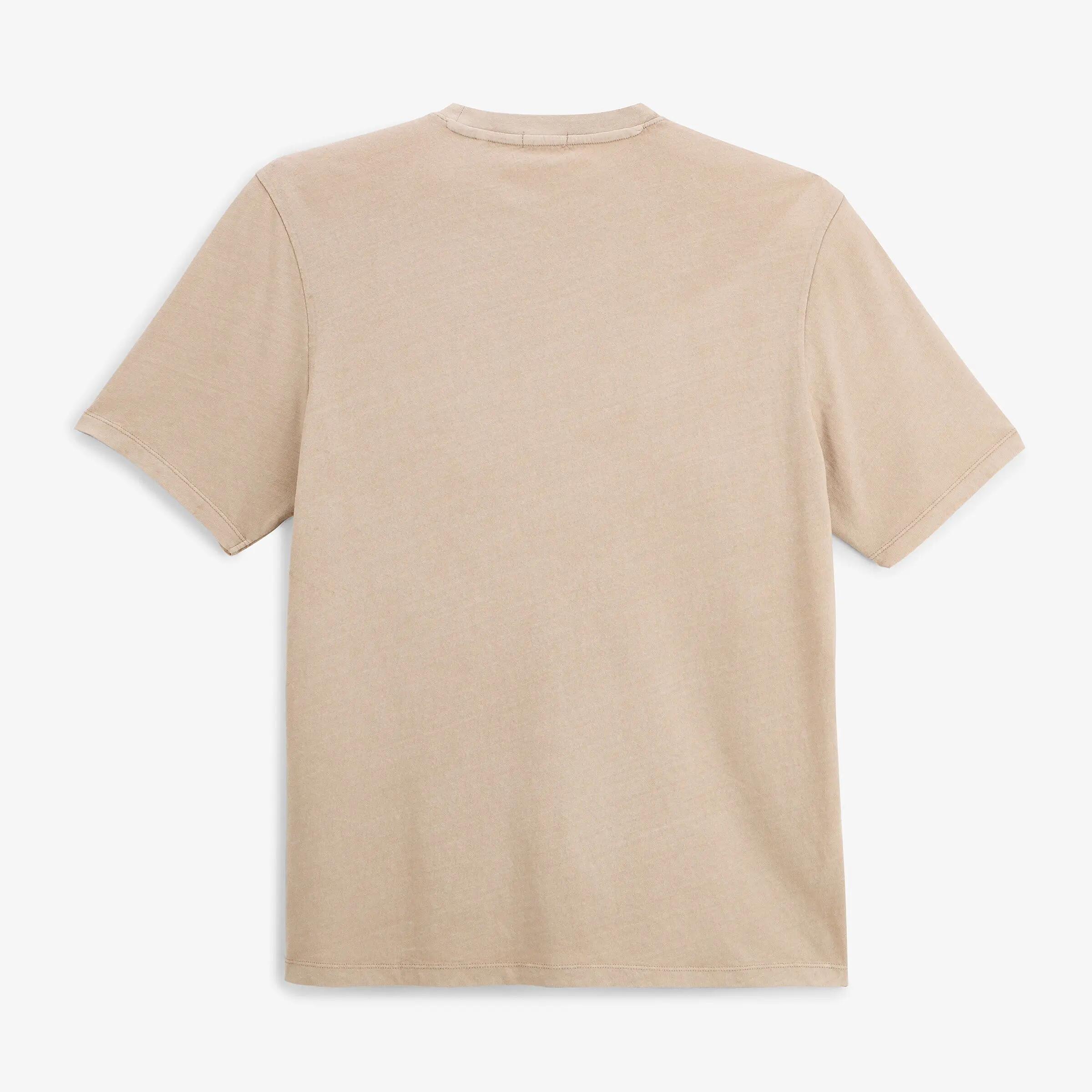 Camiseta de manga corta Théo de mezcla de lino 2/4