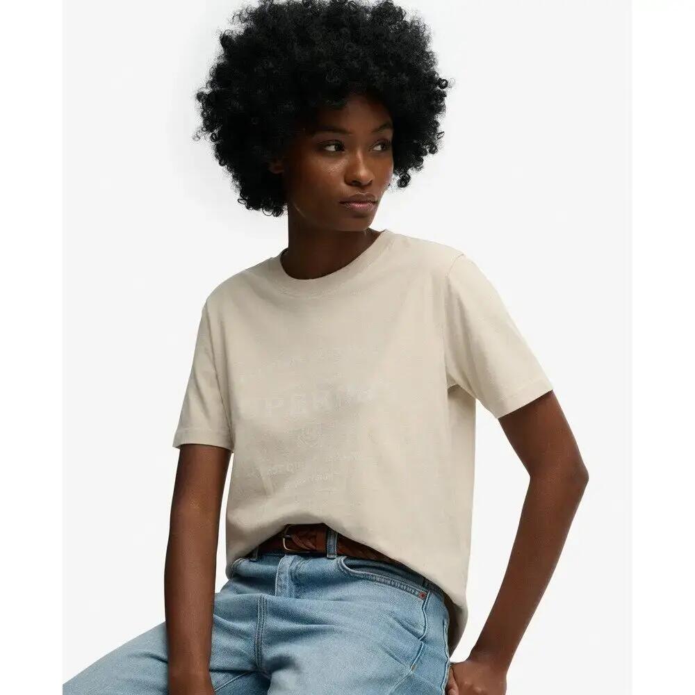 T-shirt de mulher Superdry Luxe Casual 2/5