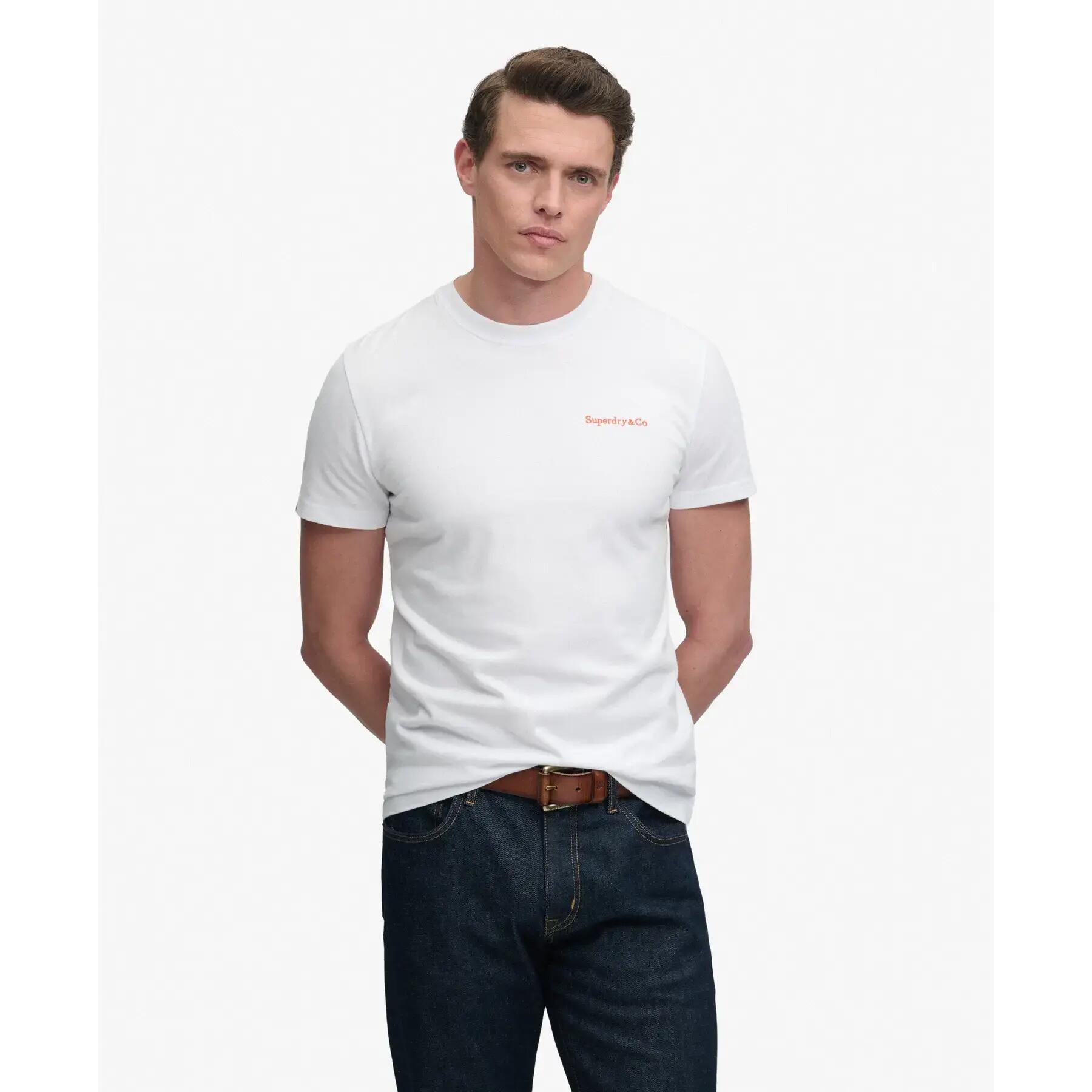 T-shirt com logótipo Superdry Essential Company 2/7