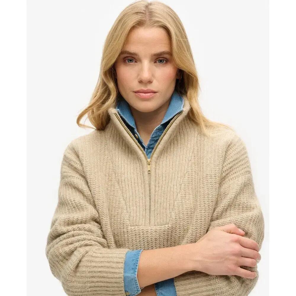 Pull col camionneur femme Superdry Essential 5/6