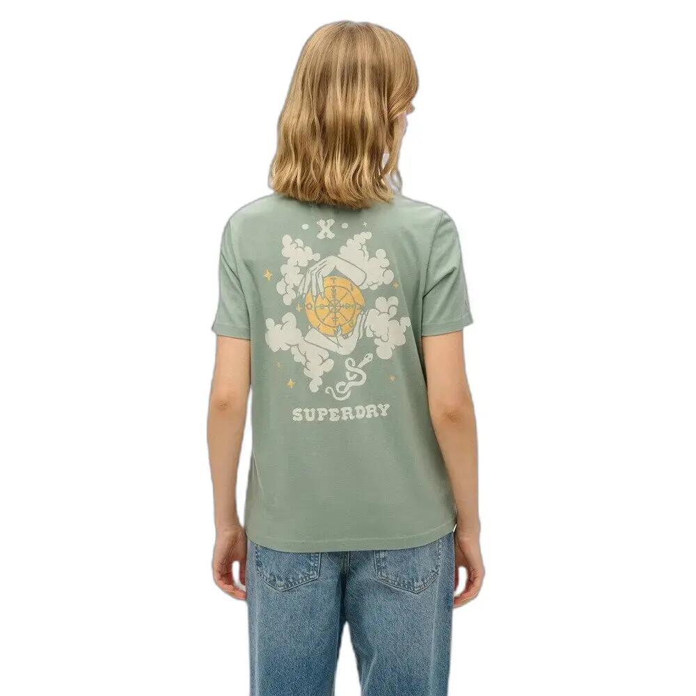 Dames-T-shirt Superdry Psychic Readings 3/4