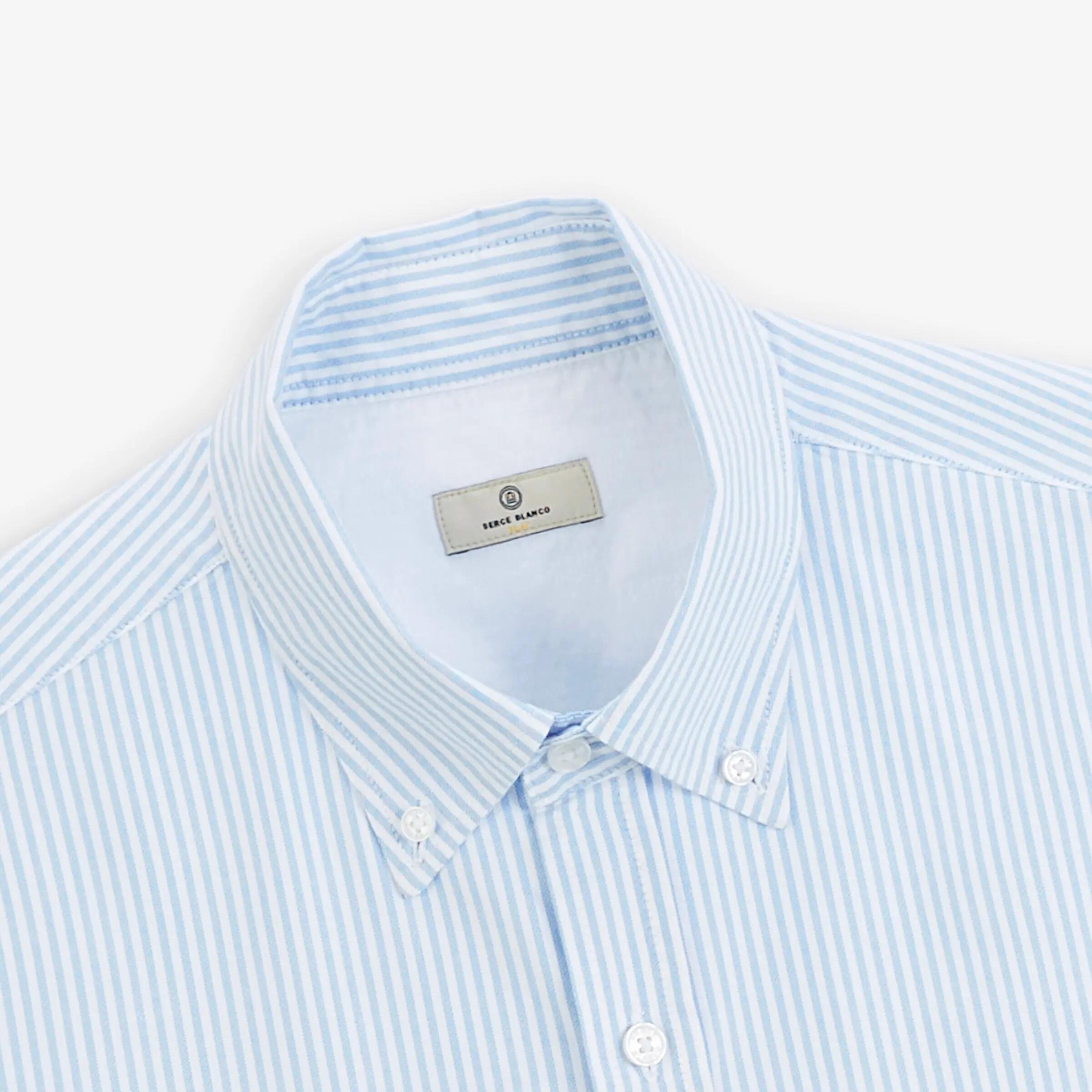 Camisa de manga larga Oxford 3/4