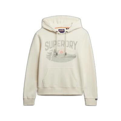 Dames hoodie superdry retro outdoor rlxd