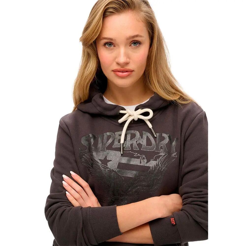 Felpa con cappuccio da donna Superdry American Eagle 3/4