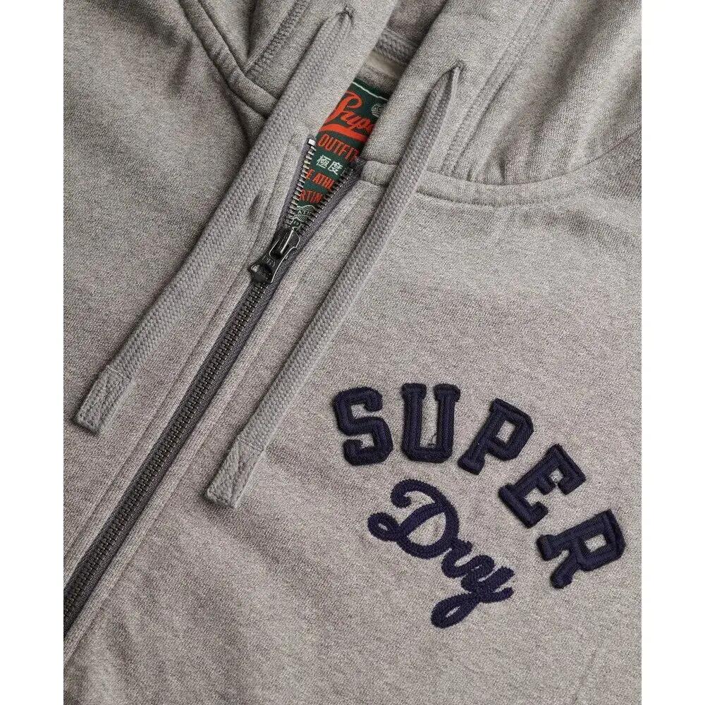 Felpa con cerniera a cappuccio Superdry Vintage Athletic Ziphood 2/7