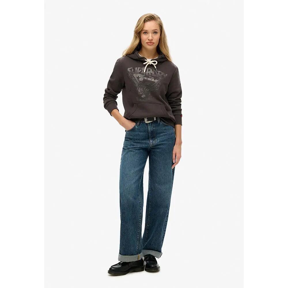 Felpa con cappuccio da donna Superdry American Eagle 2/4