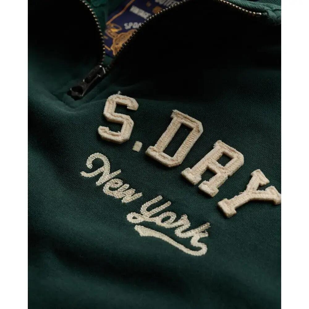 Sweatshirt com gola redonda com fecho éclair Superdry Vintage Athletic 2/7