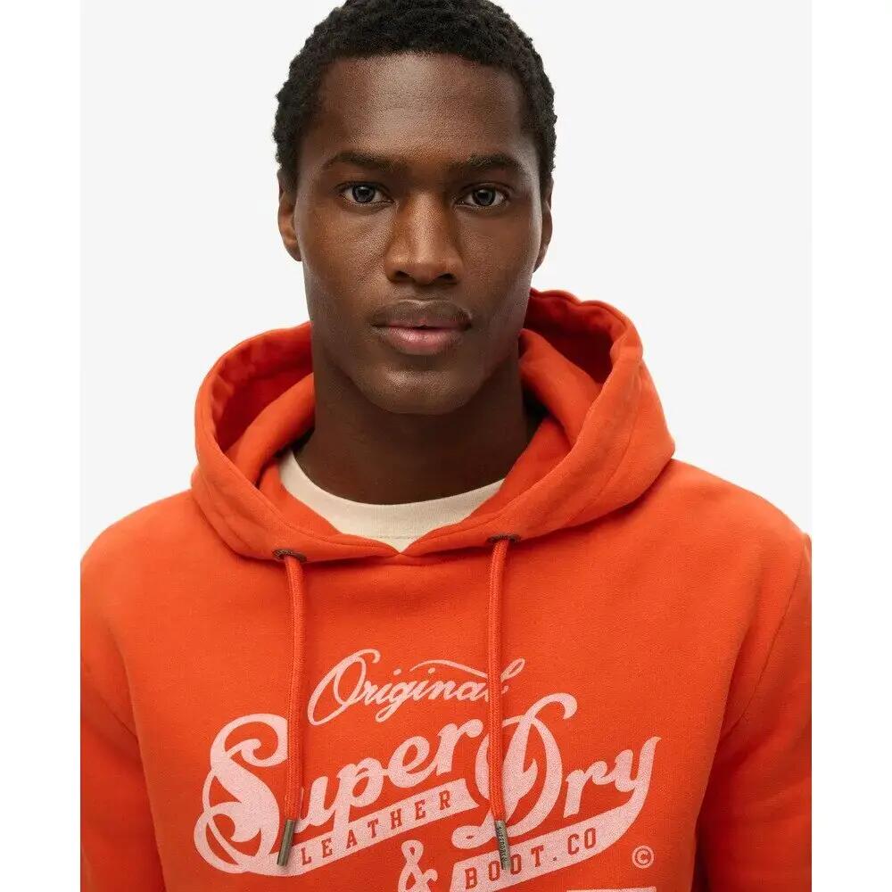 Hoodie Superdry Leather & Boot Co Script 4/4