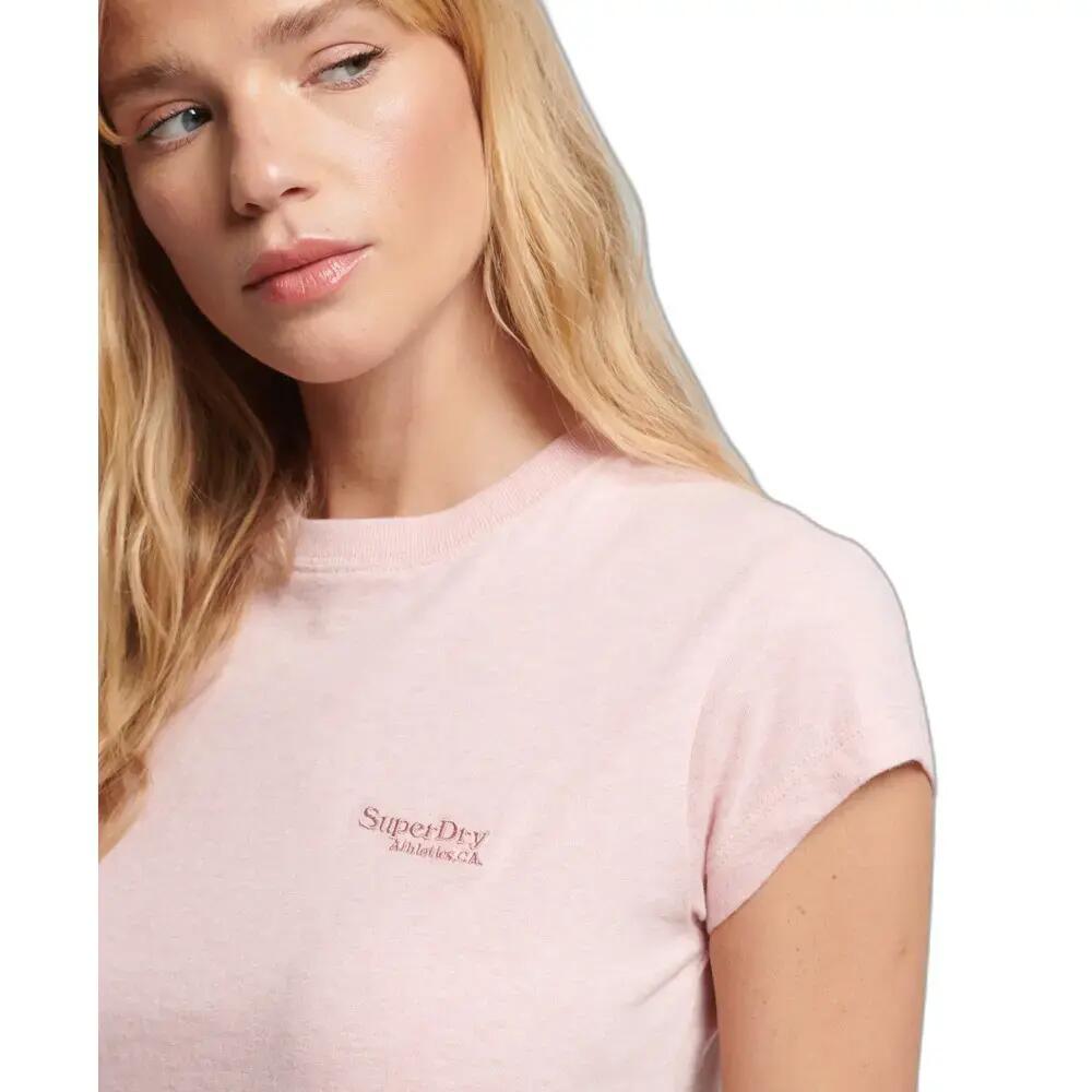 T-shirt de manga de rapariga Superdry Vintage Logo 3/4