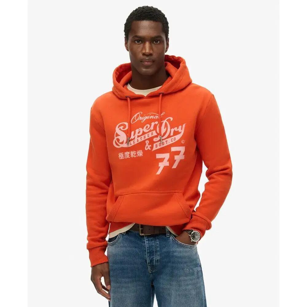 Hoodie Superdry Leather & Boot Co Script 2/4