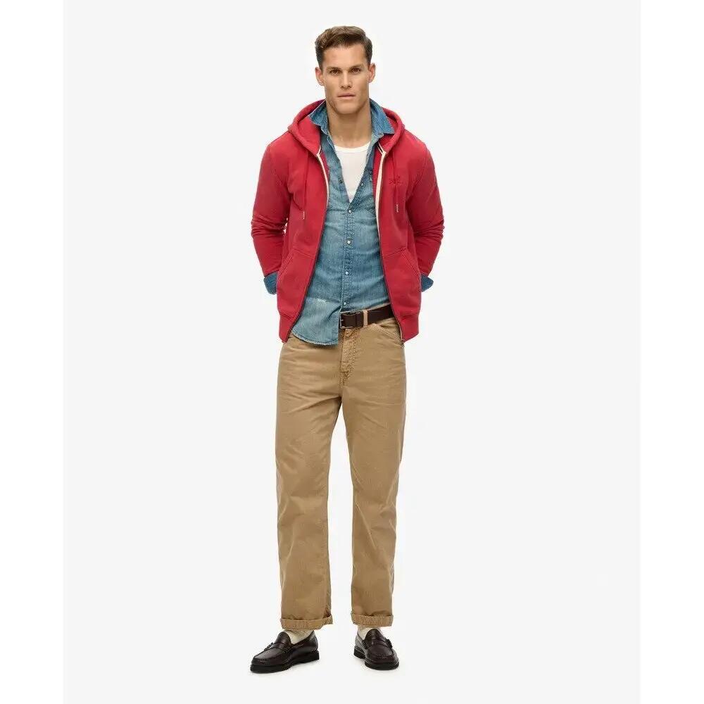 Sweatshirt com capuz e fecho de correr Superdry Logo Essential 4/7