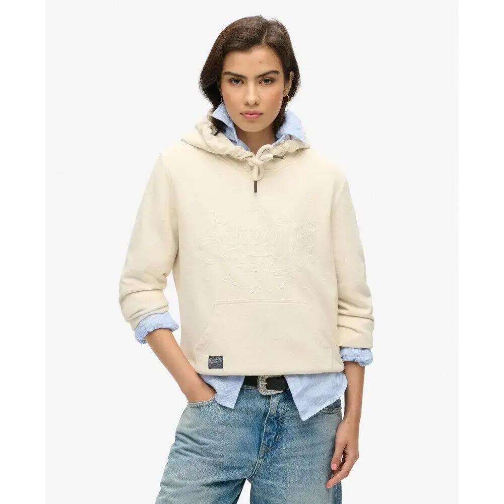 Camisola com capuz para mulher Superdry Premium Script Entry 2/6