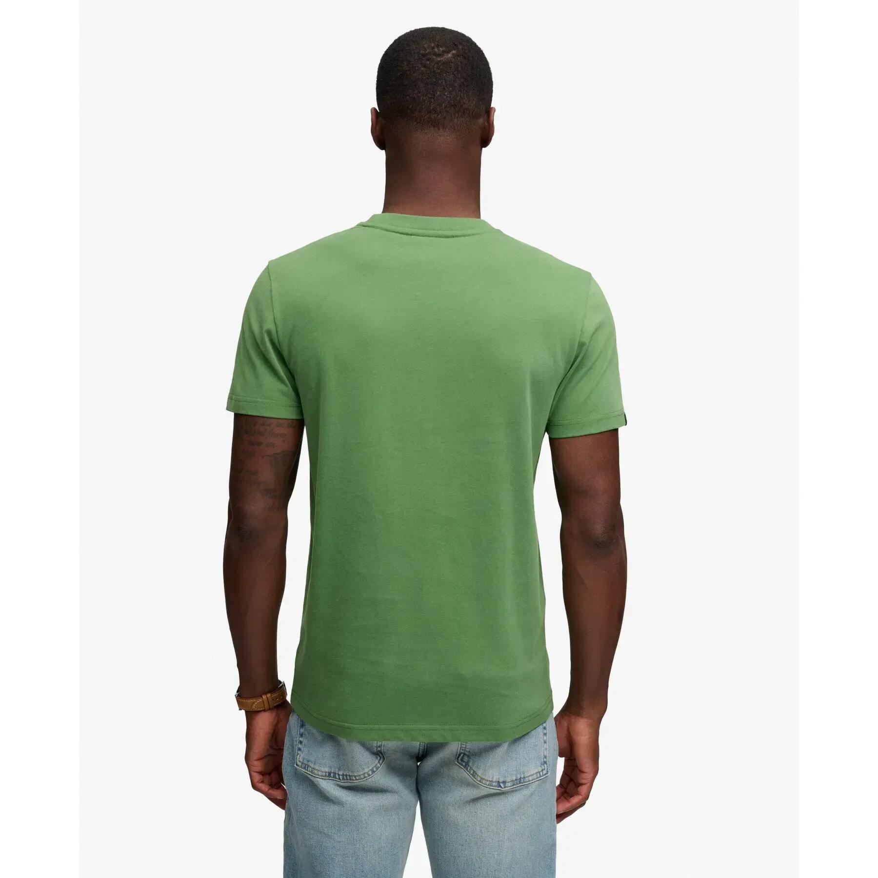 T-shirt com logótipo Superdry Essential Stacked 4/7