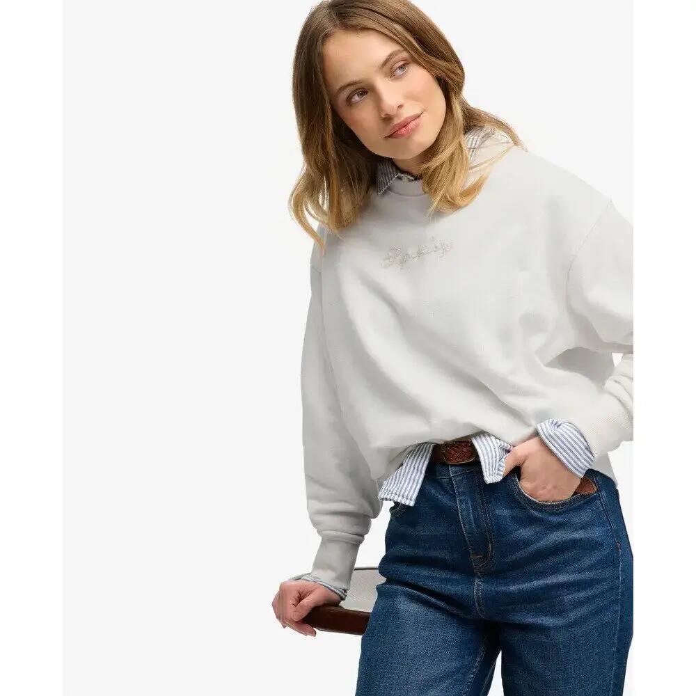 Bluza damska Superdry Script Brand Loose 5/6
