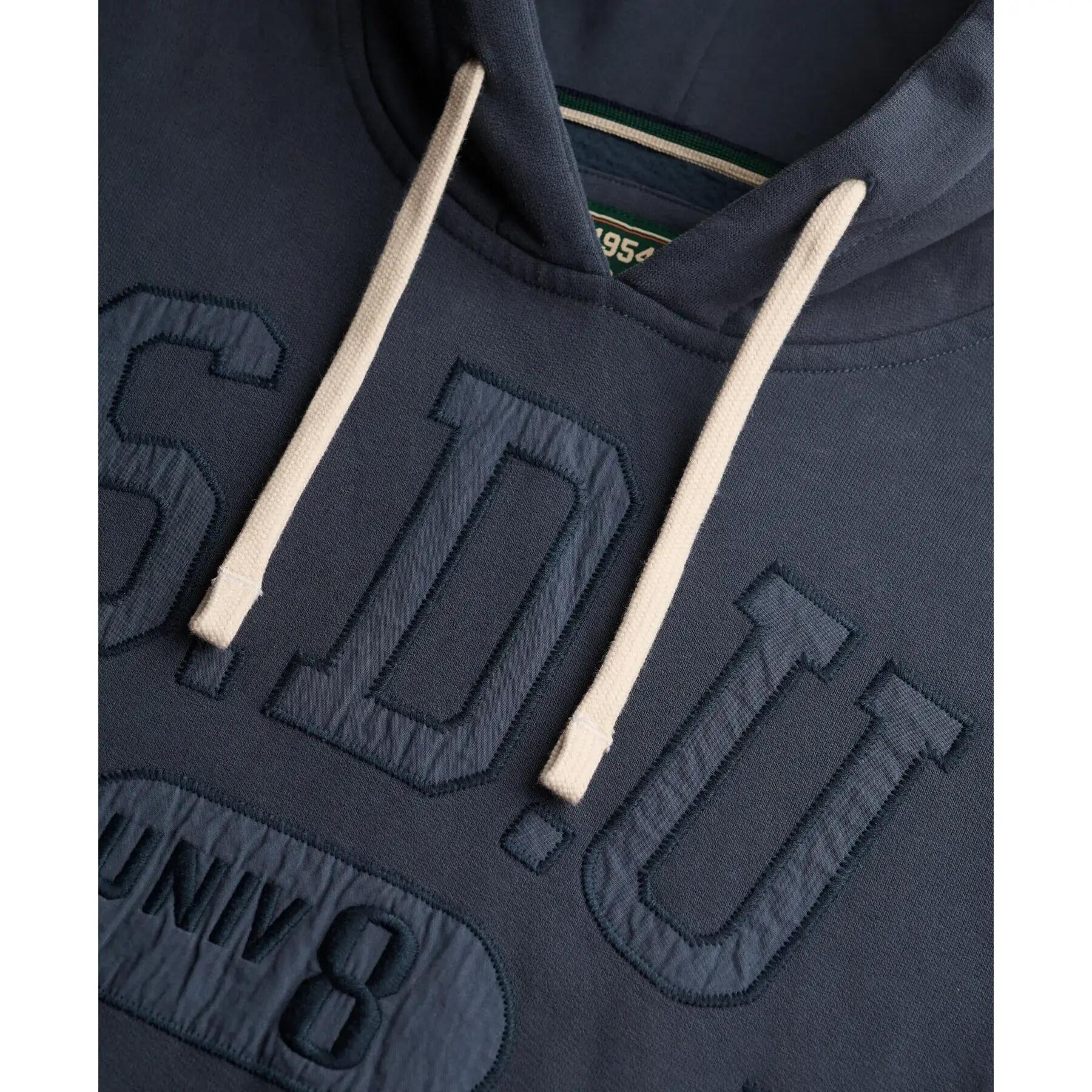Felpa con cappuccio Superdry Tonal Applique 7/7