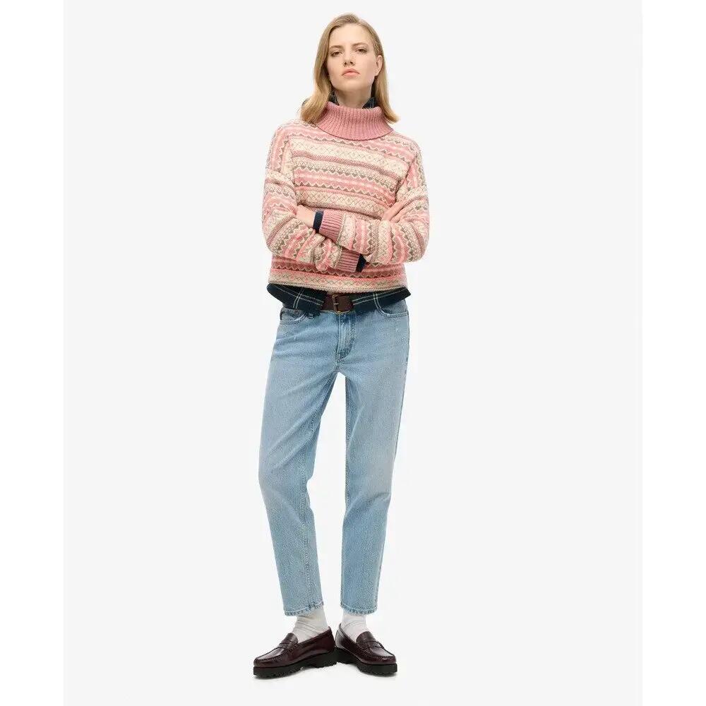 Pull riscado listrado feminino Superdry 3/6