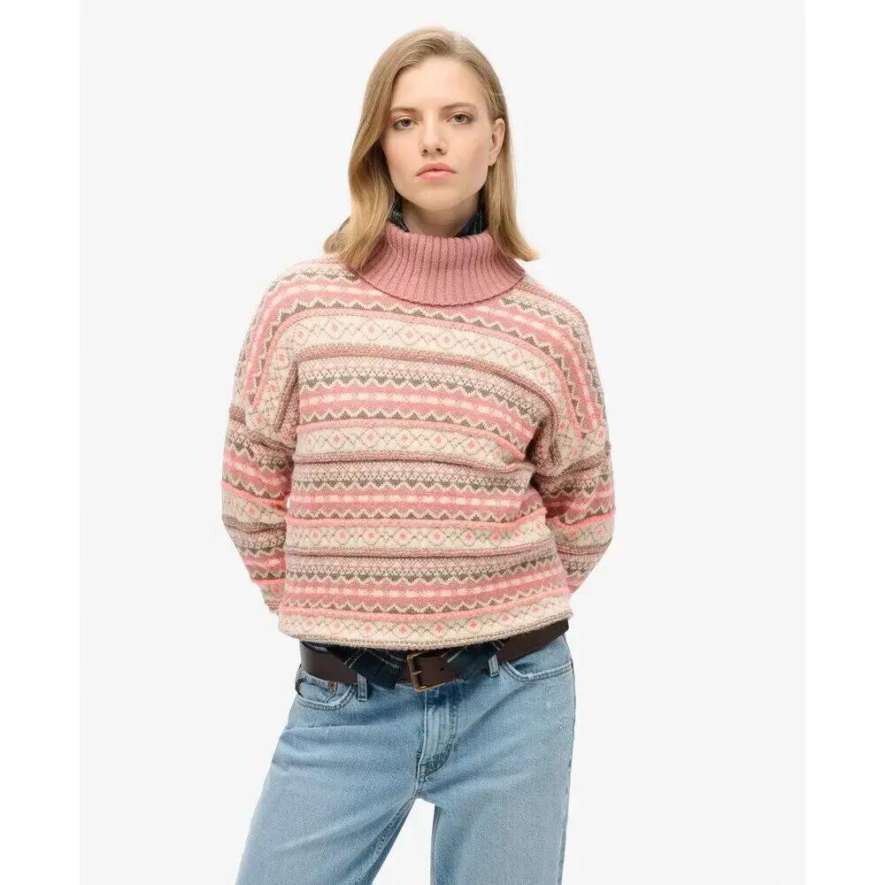 Pull riscado listrado feminino Superdry 2/6