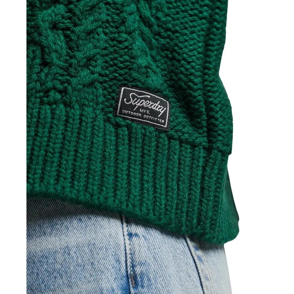 Camisola feminina de malha de cabo Superdry 4/7