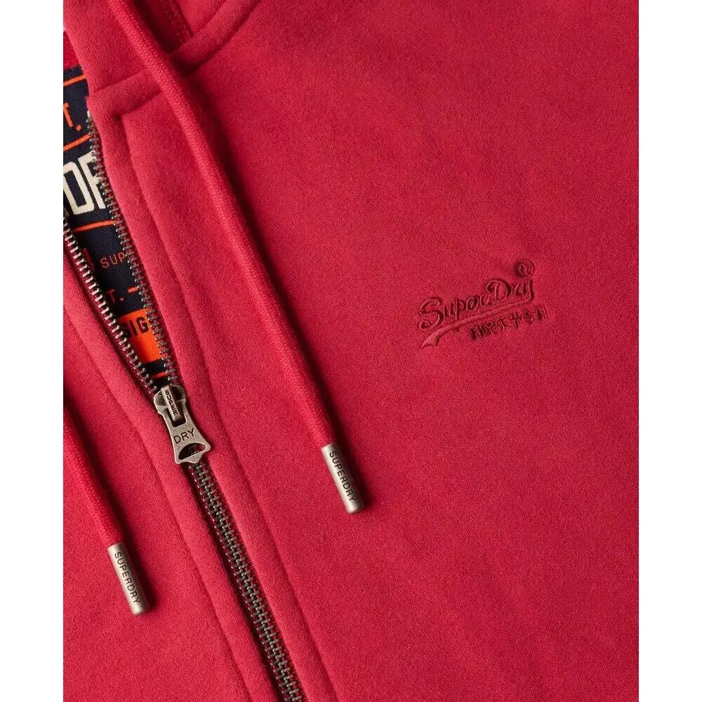Sweatshirt com capuz e fecho de correr Superdry Logo Essential 7/7